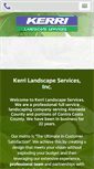 Mobile Screenshot of kerrilandscape.com